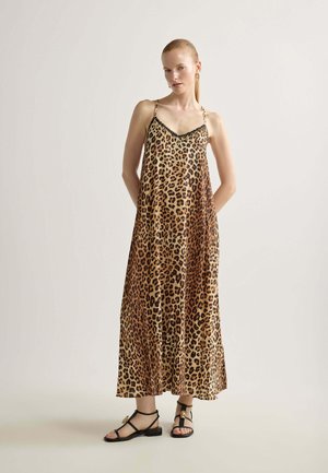 LOLA CASADEMUNT, MAXI DRESS - Vestido largo - leopard