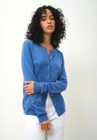 Authentic Cashmere CARON - Kardigan - denim blue