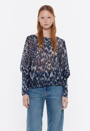 Bimba Y Lola Jersey de punto - plumancha azul marino