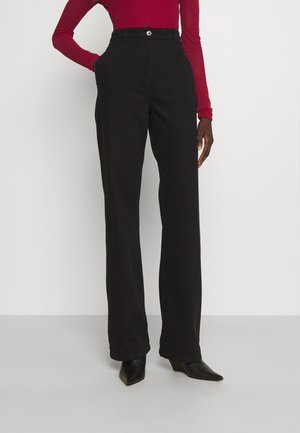PANTALONI TROUSERS - Jeans straight leg - nero