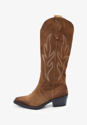 Bata, Stivali texani / biker - marrone