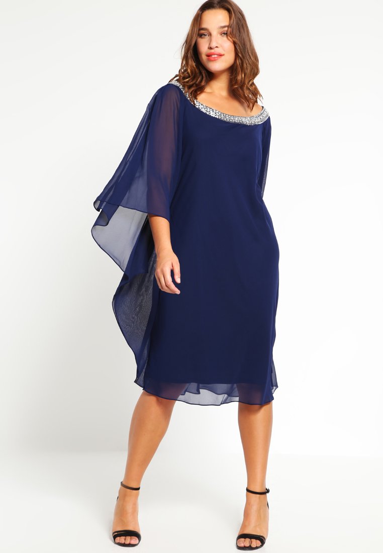 My Mascara Curves Cocktail dress / Party dress - navy/dark blue - Zalando.co.uk My Mascara Curves Cocktail dress / Party dress - navy/dark blue - Zalando.co.uk