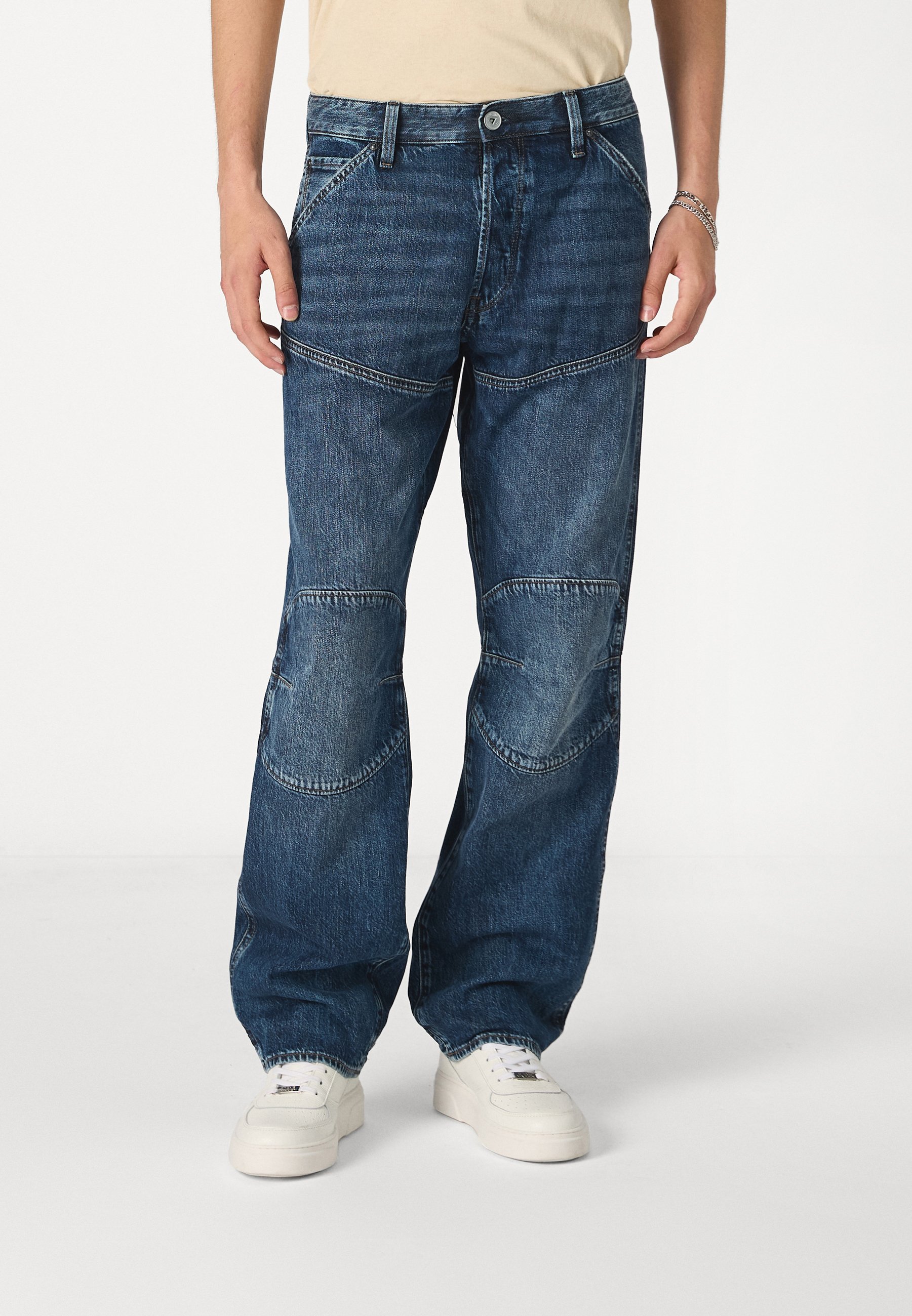 Jean Homme G-Star Raw - Taille W29/L32 (FR 38) - Coupe Droit Bleu - Très Bon État