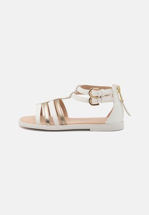 KARLY GIRL - Sandále - white/platinum