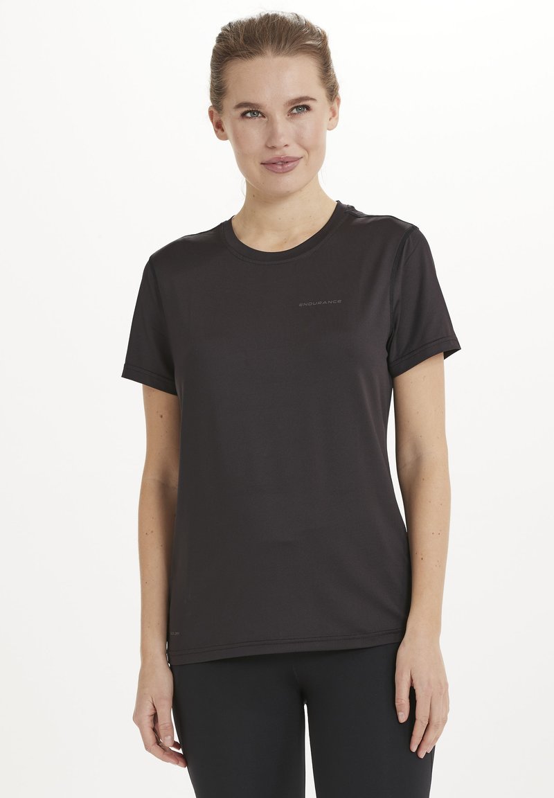 Endurance FUNKTIONS YONAN - Tekninen t-paita - black bean