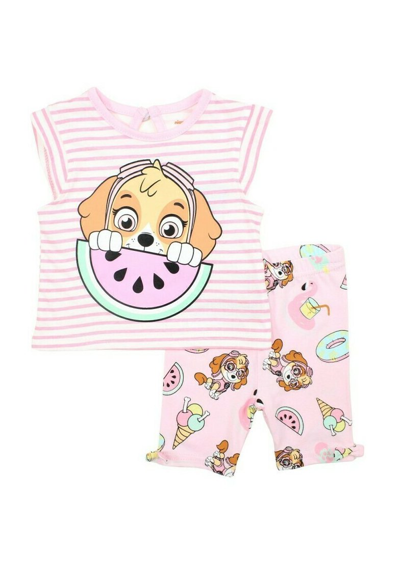 Paw Patrol Tights donkerroze