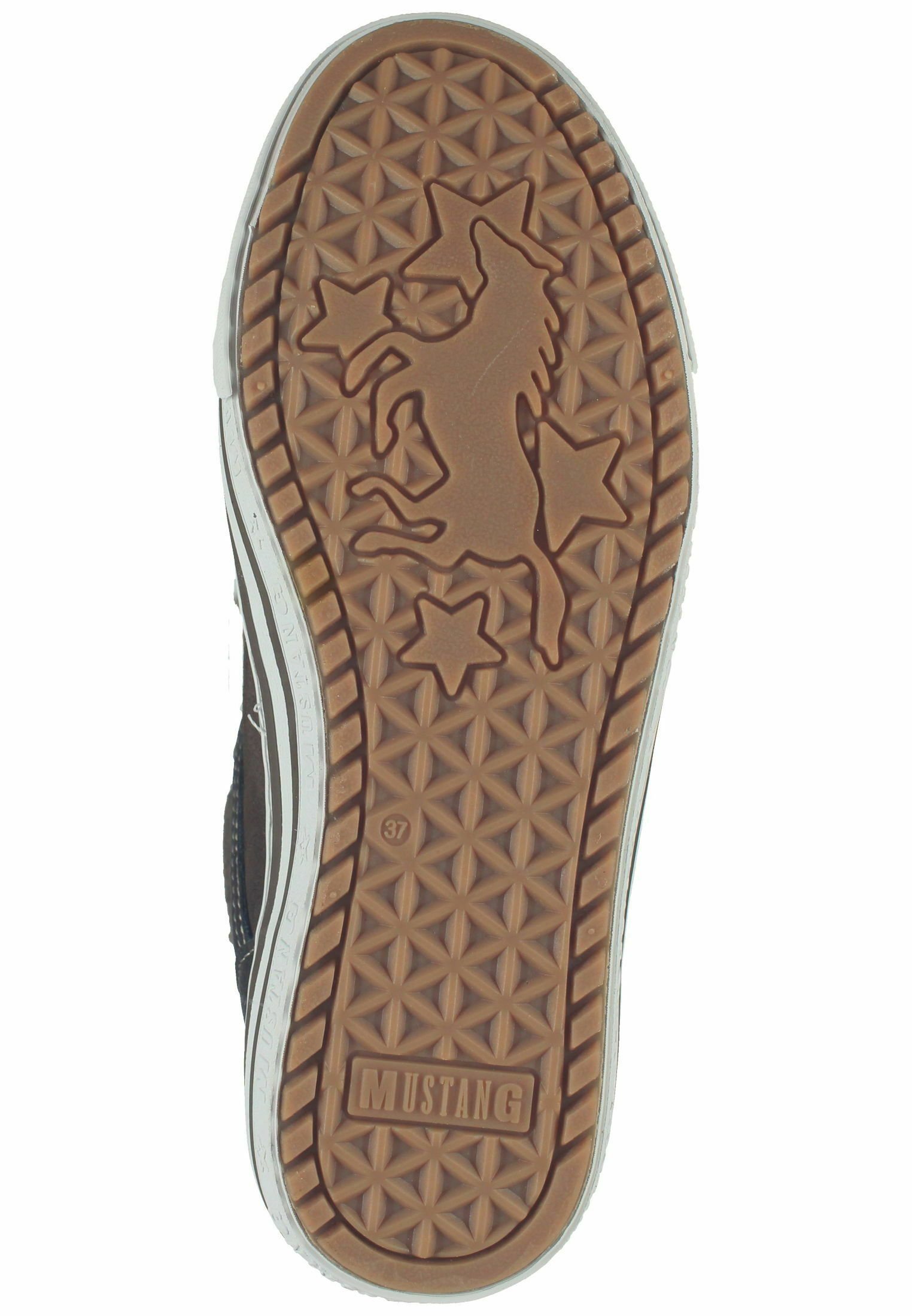 Mustang Zapatillas altas - kaffee/marrón oscuro - Zalando.es