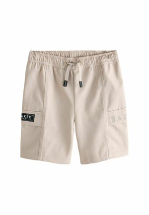 REGULAR FIT - STONE CARGO  - Shorts - stone