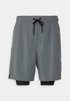 UNLIMITED - Pantalón corto de deporte - smoke grey/dark smoke grey/black