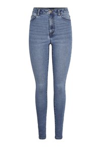 Pieces PCDANA HW - Jegging - medium blue denim