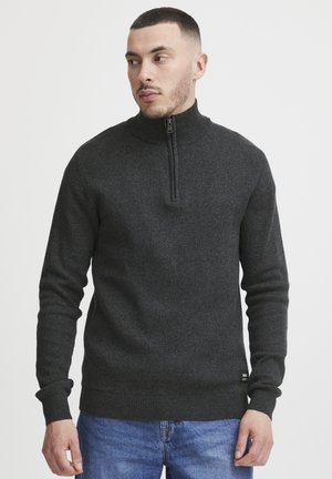 Strickpullover - gray melange