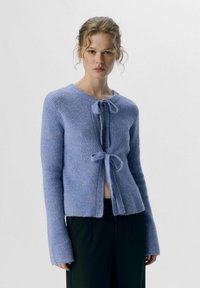 Object OBJPARVI NOOS - Cardigan - jacaranda