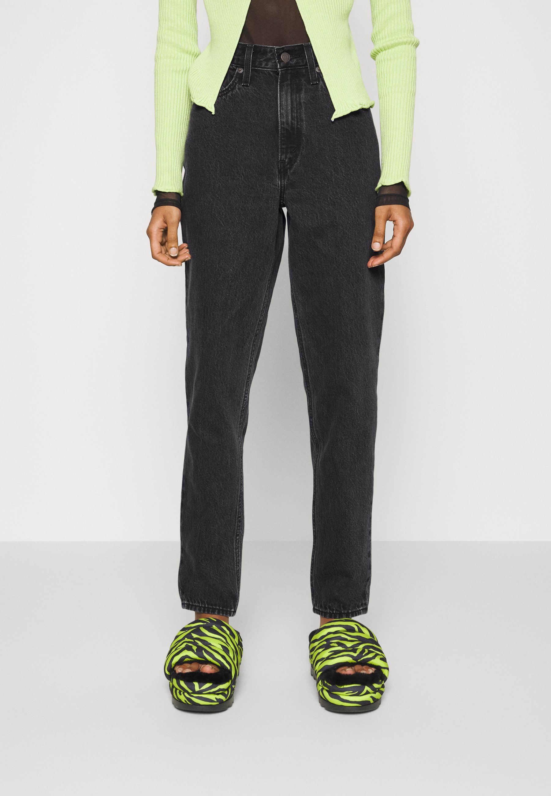 Straight leg jeans - black stonewash 