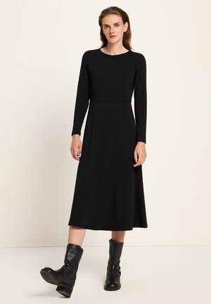 Jerseykleid - black