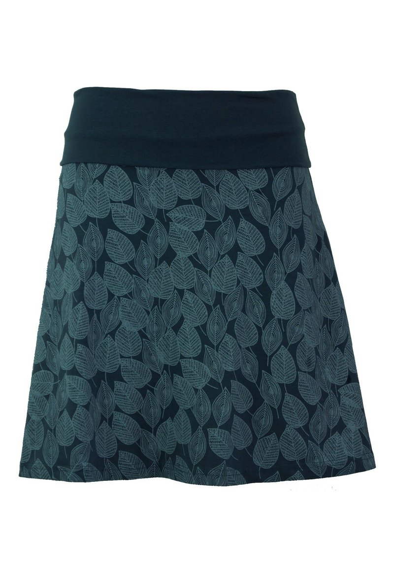 Damen Jeansröcke | Guru Shop BOHO TELLERROCK HERBSTLAUB PRINT ORG A-Linien-Rock orion blue/blau - GB56934 Damen Jeansröcke | Guru Shop BOHO TELLERROCK HERBSTLAUB PRINT ORG A-Linien-Rock orion blue/blau - GB56934