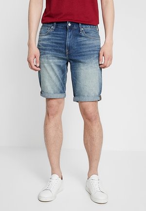 Jeans Shorts - dark-blue denim