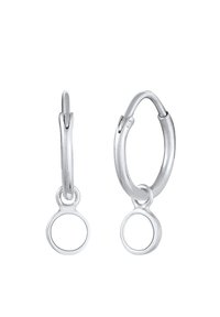 Elli HOOPS DESIGN MINIMAL - Naušnice - silber