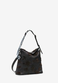 Desigual LARGE CONVERTIBLE FLOCKED - Rucksack - brown