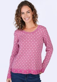 Sorgenfri Sylt Strickpullover - raspberry