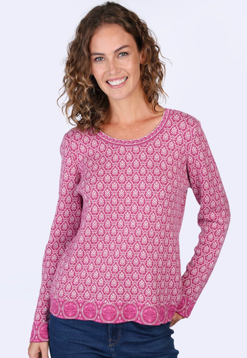 Sorgenfri Sylt Strickpullover - raspberry