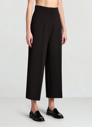 Calliope PALAZZO CROPPED UNITA - Pantaloni - ultrablack
