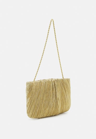 Loeffler Randall BRIT PLEATED FLAT - Clutch - gold-coloured