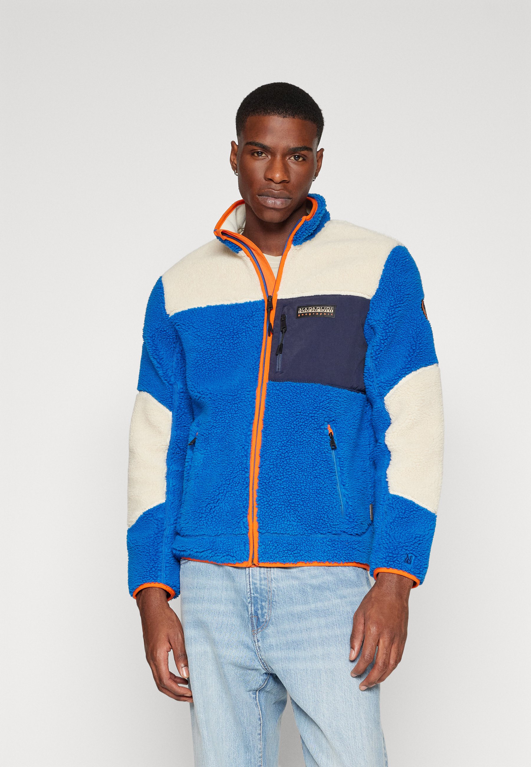 Napapijri YUPIK FZ - Fleece jacket - blue classic/blue - Zalando 