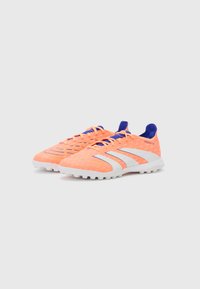 adidas Performance PREDATOR LEAGUE - Zapatillas fútbol para césped artificial - signal coral/ftwr white/beam orange