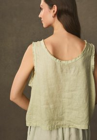 Next REGULAR FIT - Top - sage green