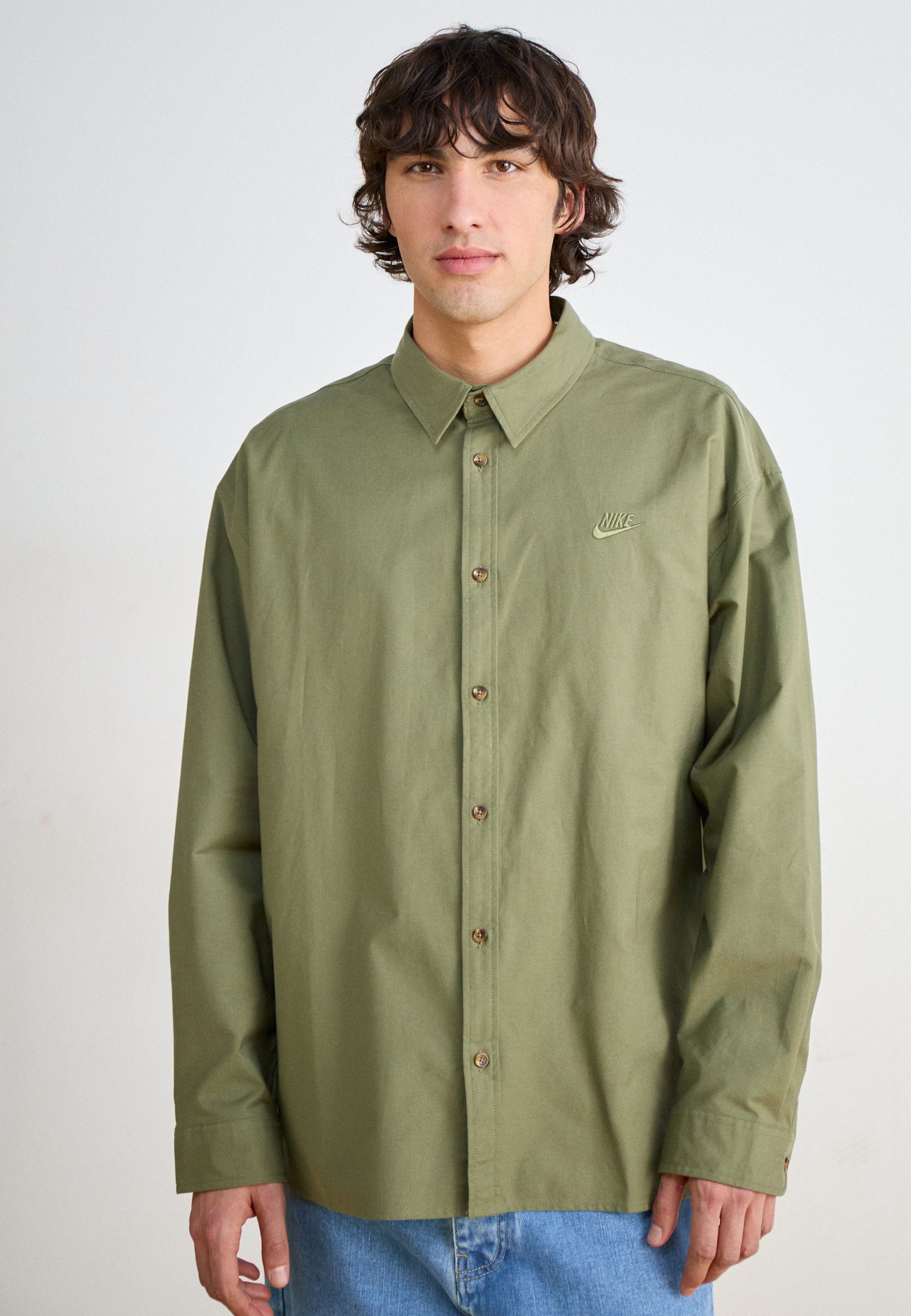 Chemise De Voyage ExOfficio Homme - Nylon, Manches Longues - Vert Olive - Taille M