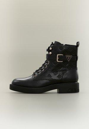 Guess, FELLINI - Боти с платформа - black