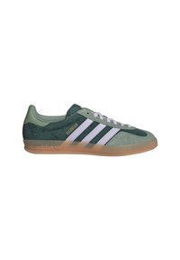 adidas Originals GAZELLE INDOOR UNISEX - Sporta apavi - mineral green silver dawn silver green