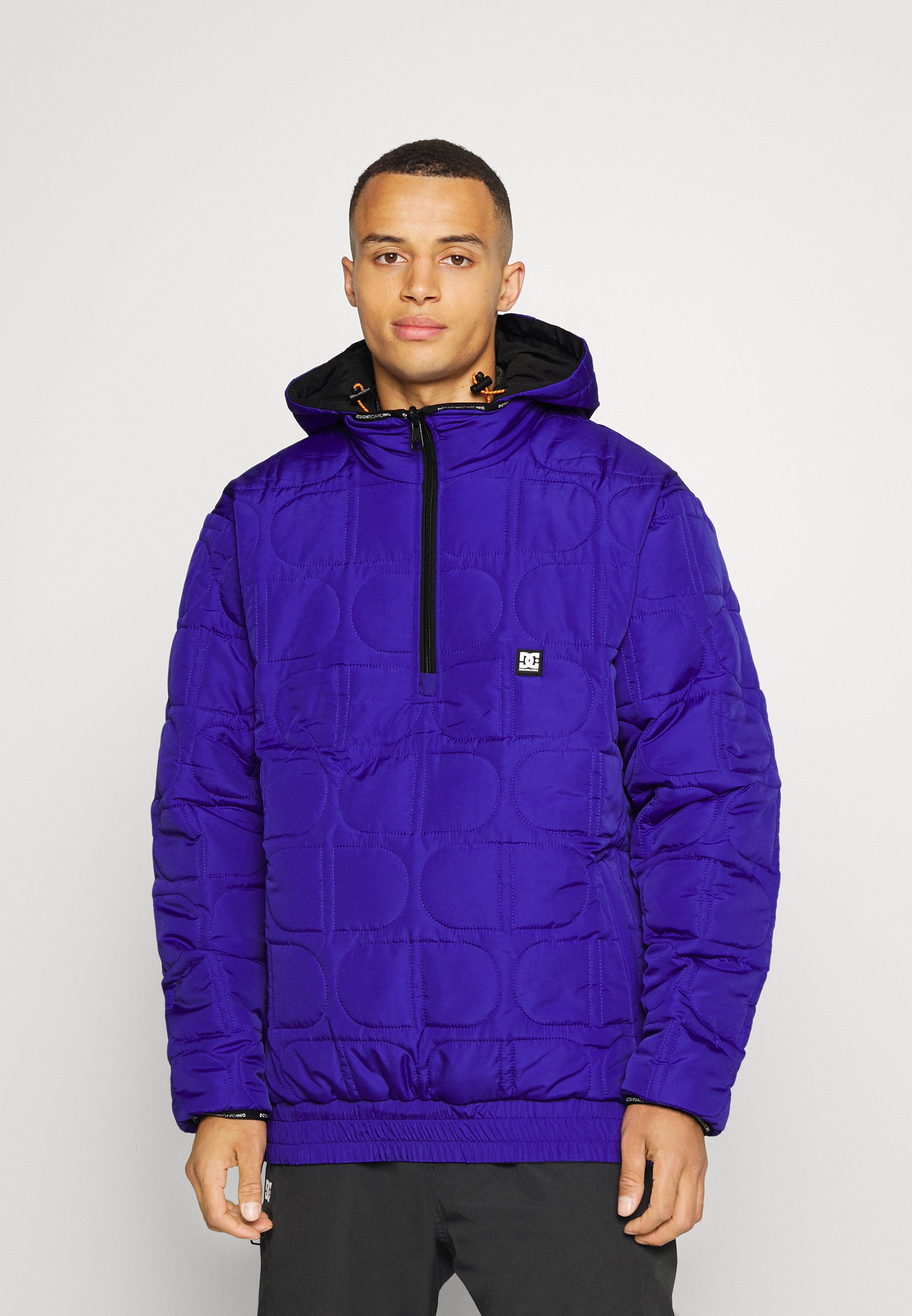 DC Shoes Transition Reversible Jacket Blue Black White - L