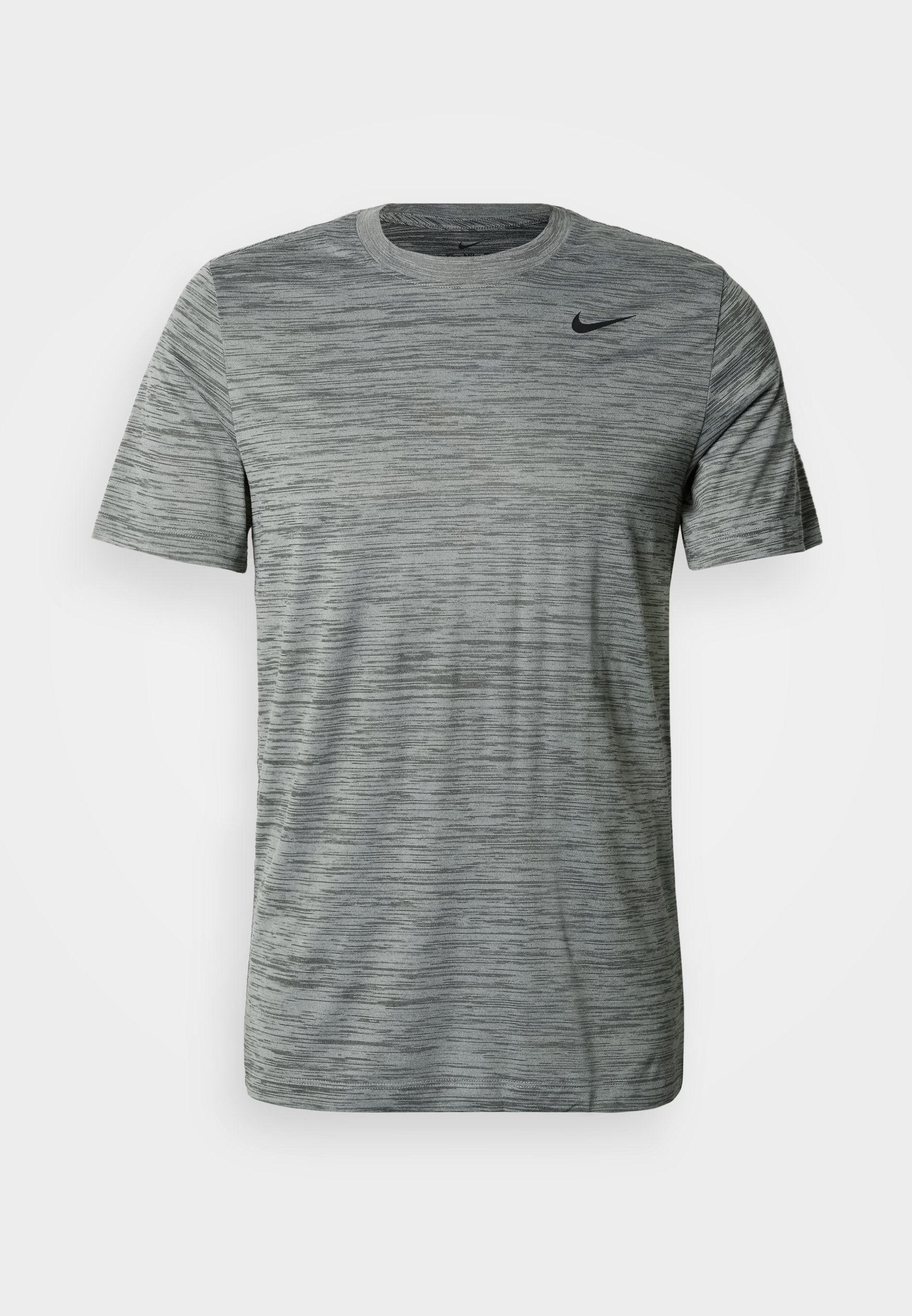 Nike Performance TEE NEW VENEER - Sportovní tričko - iron grey/pure/black