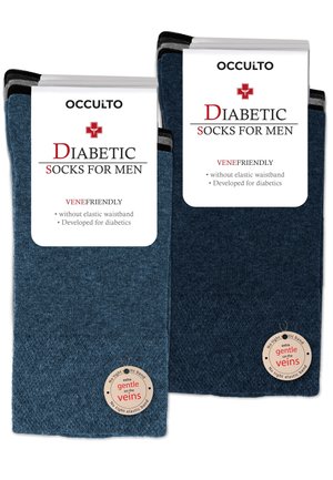 OCCULTO, 10 PACK DIABETIKER - Socks - blau mix