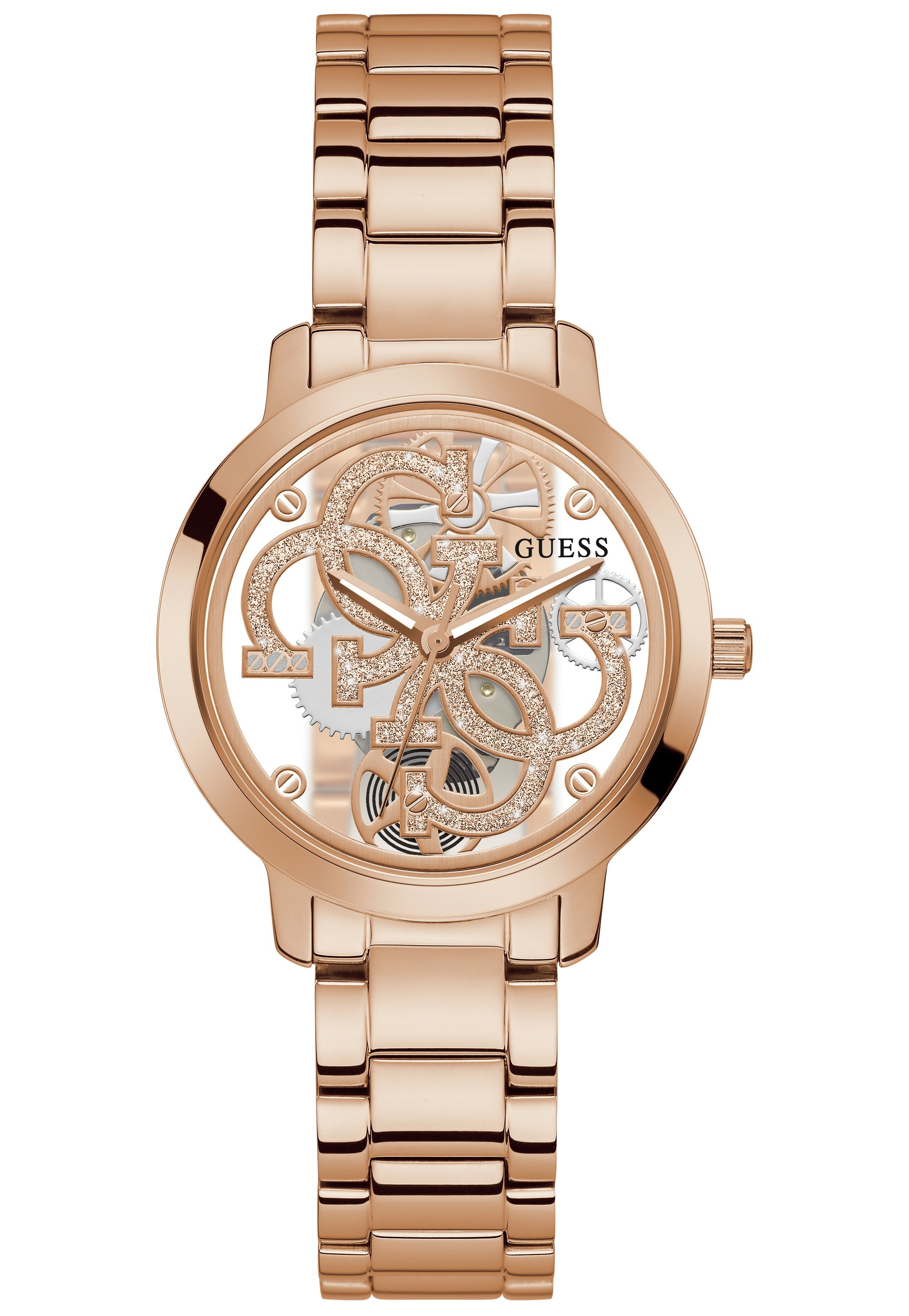 Guess QUATTRO CLEAR Orologio rose gold-coloured/rose gold