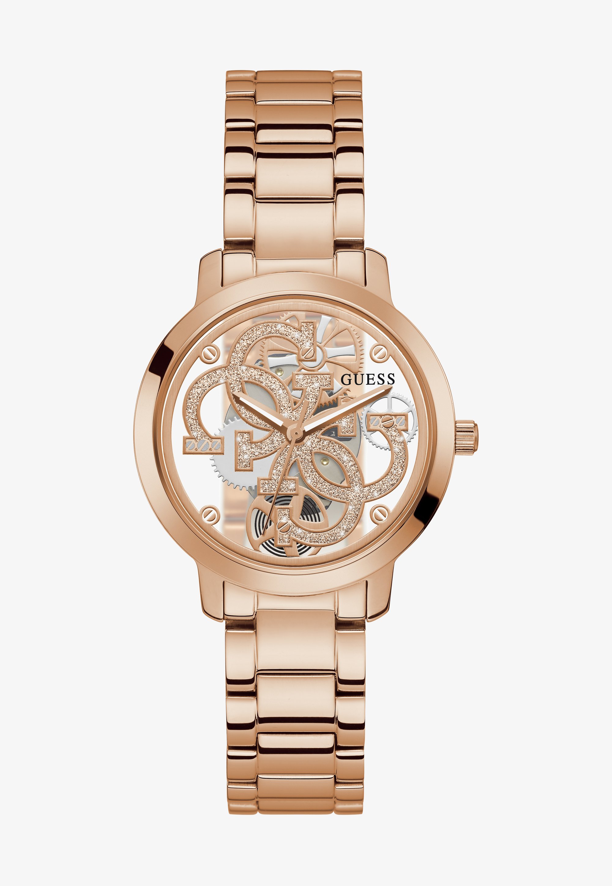 Guess QUATTRO CLEAR Orologio rose gold-coloured/rose gold