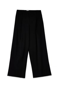 WIDE MID WAIST  - Broek - black
