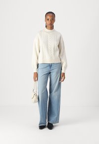 JDY JDYSUSANNA PULLOVER  - Džemperis - whitecap gray