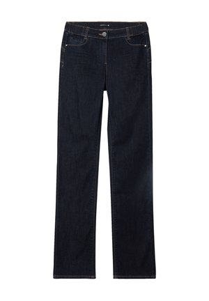 Breal MIT GEKIPPTER TAILLE - Jean droit - denim brut