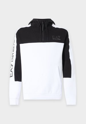 EA7 Emporio Armani, SWEATSHIRT - Huppari - white/black