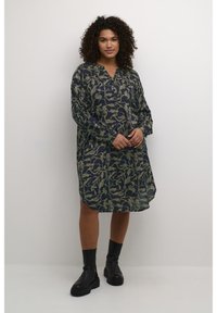 Kaffe Curve KCMILANA - Jurk - brindle midnight print