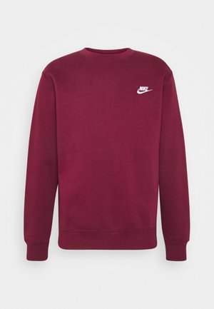 Sweatshirt - dark red