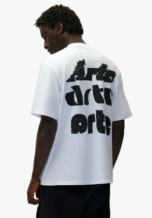 T-shirt con stampa - white