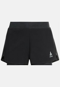 ODLO 2-IN-1 ZEROWEIGHT - Korte broeken - black