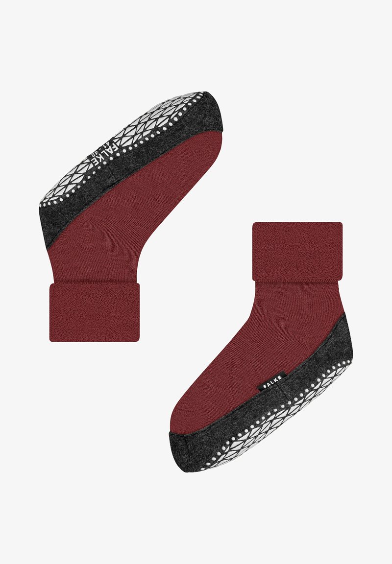 FALKE Cosyshoe - Chaussettes - henna