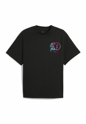 Camiseta estampada - black