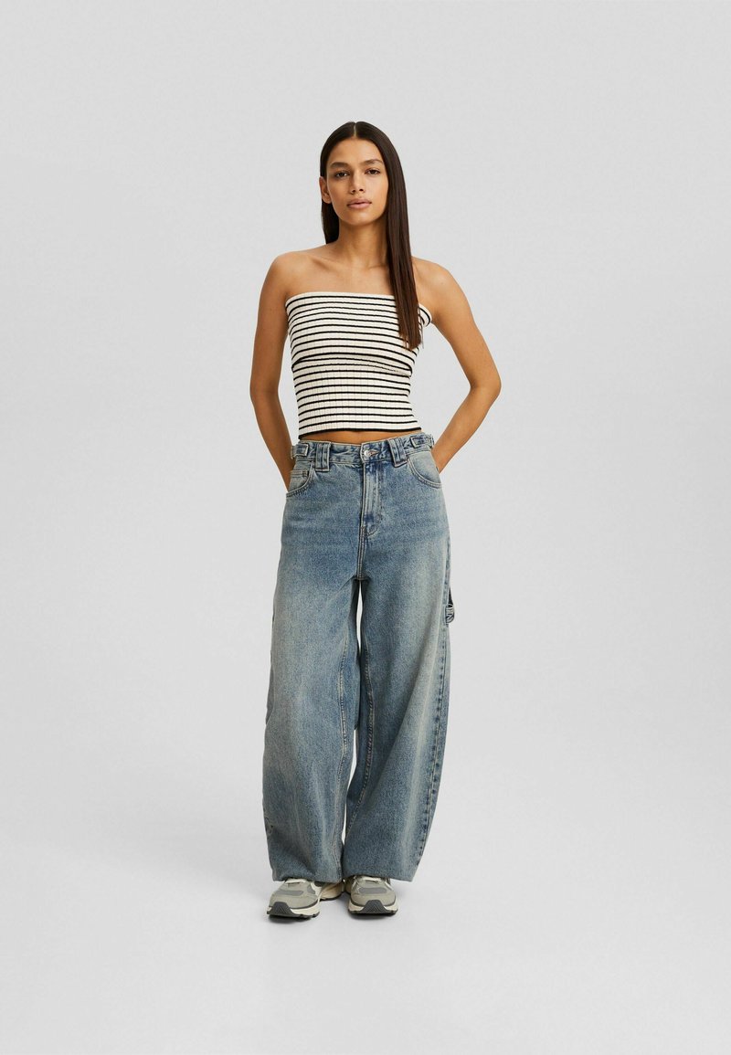 Bershka Top beige Bershka Top beige