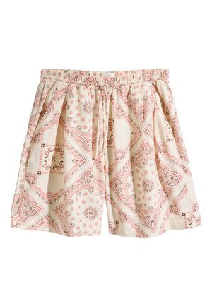 Next, Shorts - ecru paisley print