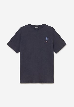 Kaotiko, REGULAR GEOMETRIC FLOWER UNISEX - T-shirt imprimé - sea storm